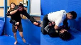 新年早々、豊橋の若者たちとスパーリングしてみた